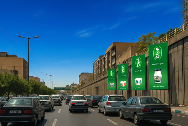 استند بزرگراهی تهران - تبلیغات محیطی در بزرگراهها